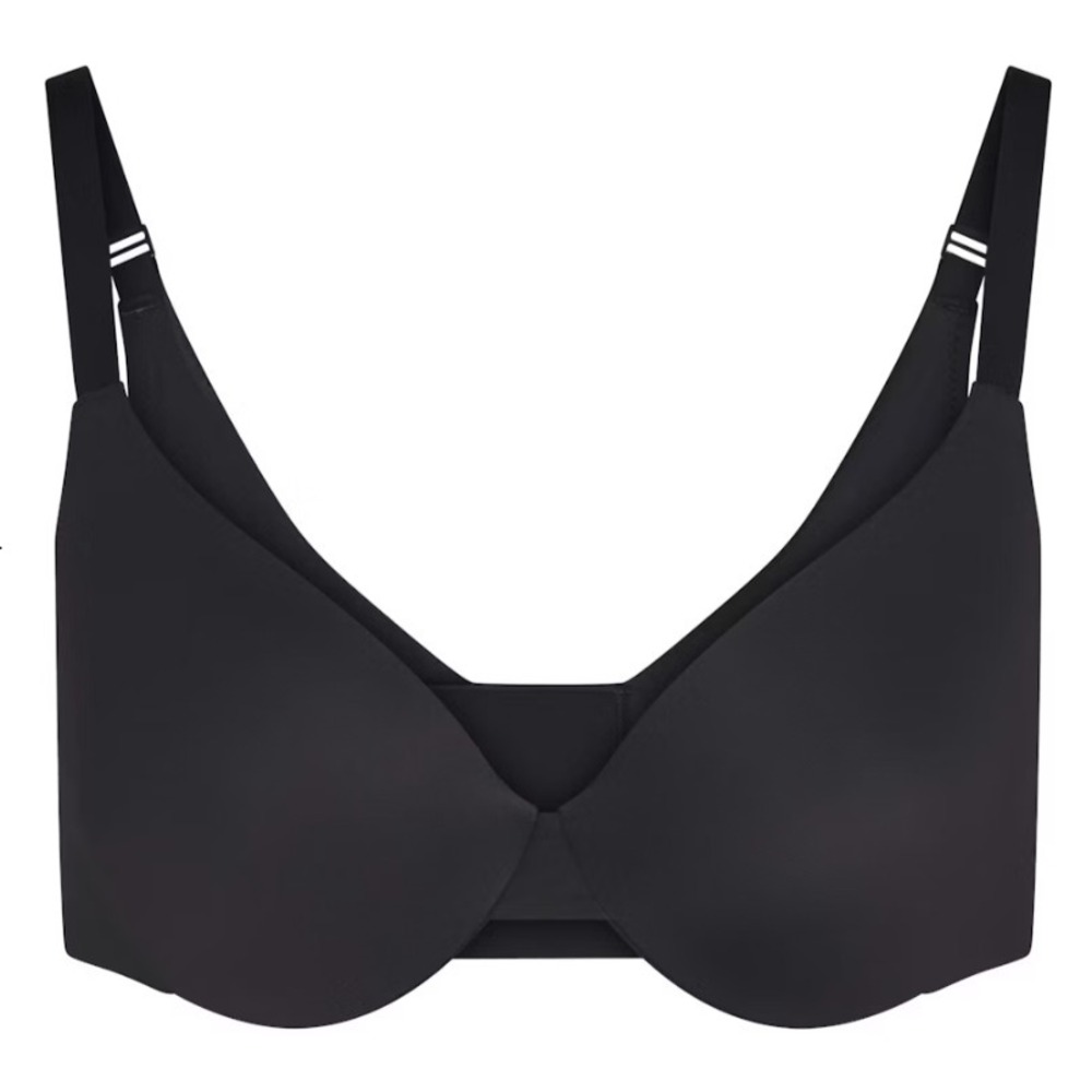 Skims Smoothing Intimates Full Coverage Bra BA-PLG-2610 Onyx, 34C